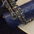 Chanel 2.55 middle size dark blue original lambskin